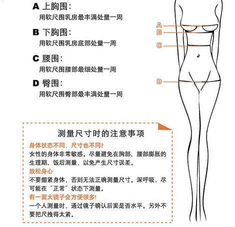 臀围怎么量标准图：你真的会测量女性三围吗