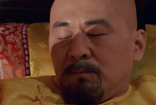 甄嬛传皇帝死时候拉帘子是什么意思有什么用意？