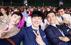 白敬亭林俊杰同框为啥也能上热门两人是怎么样认识的啥关系？