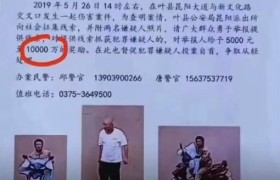 悬赏1亿抓嫌犯是怎么回事？事情的真相竟然是这样！