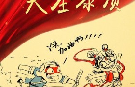国产动画新票房冠军《哪吒》票房数据高清海报
