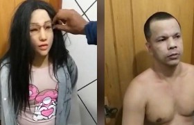 抖音视频黑帮头目假扮女儿越狱视频人脸皮怎么做得这么逼真