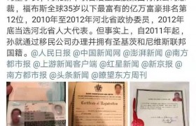 百亿富豪拥双重国籍是真的吗？孙翔拥有哪两个国籍