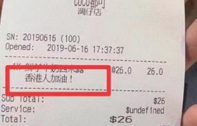 CoCo奶茶声明绝不支持港独事件是怎么回事
