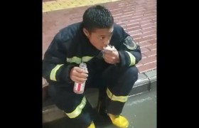 消防员连吃11个包子是哪个消防员叫什么名字太可爱了