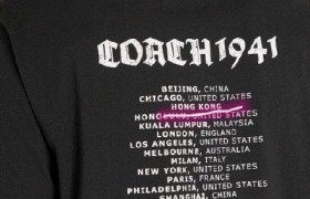 蔻驰被曝辱华是真的吗是什么T恤，coach要凉凉了吗