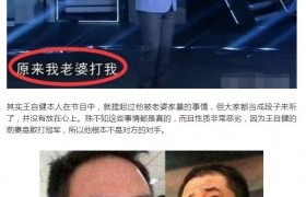 王自健散打冠军老婆是谁长啥样？王自健被家暴的段子是真的吗