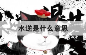 水逆是什么意思什么梗出处是哪里