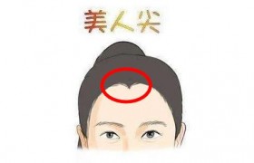 美人尖是什么意思具体图片是是怎样的的，哪些明星有美人尖