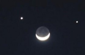 双星伴月是啥意思是什么天文现象怎么形成的？