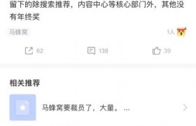 曝马蜂窝裁员40%是真的假的是怎么回事？陈罡是第一股东吗