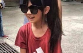 曹格女儿Grace近况近照，Grace长大后的照片