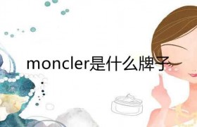 moncler是什么牌子为什么这么贵是什么档次的品牌